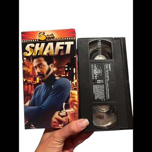 Shaft - Soul Cinema VHS Tape - Classic 1971 Film - Picture 3 of 3